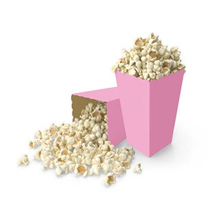 KBK Market Popcorn- Mısır Kutusu Pembe 