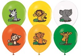 KBK Market Safari Balon 100 Adet Lateks