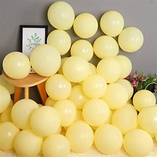 KBK Market Sarı Makaron Balon (soft balon) 10 Adet