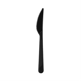 KBK Market Siyah Sert Plastik Bıçak- 25 Adet