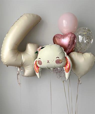 KBK Market Tavşan Folyo Balon Seti 
