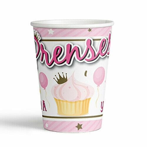 KBK Market 1 Yaş Pembe Bardak 8 Adet