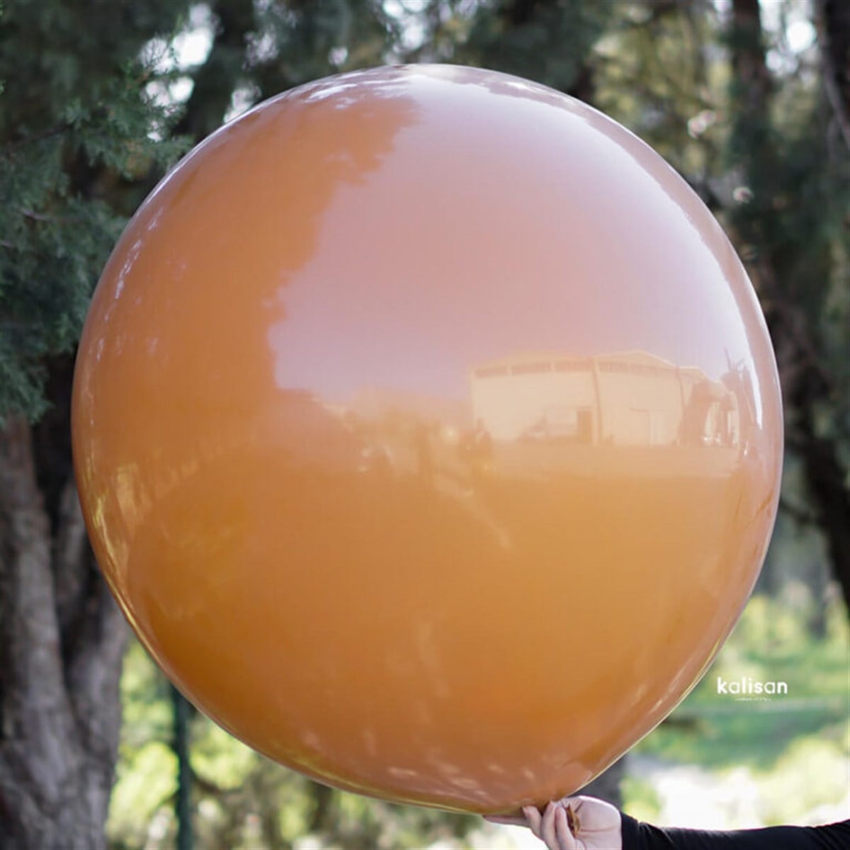KBK Market 18 inç Karamel Kahve Jumbo Balon 1 Adet