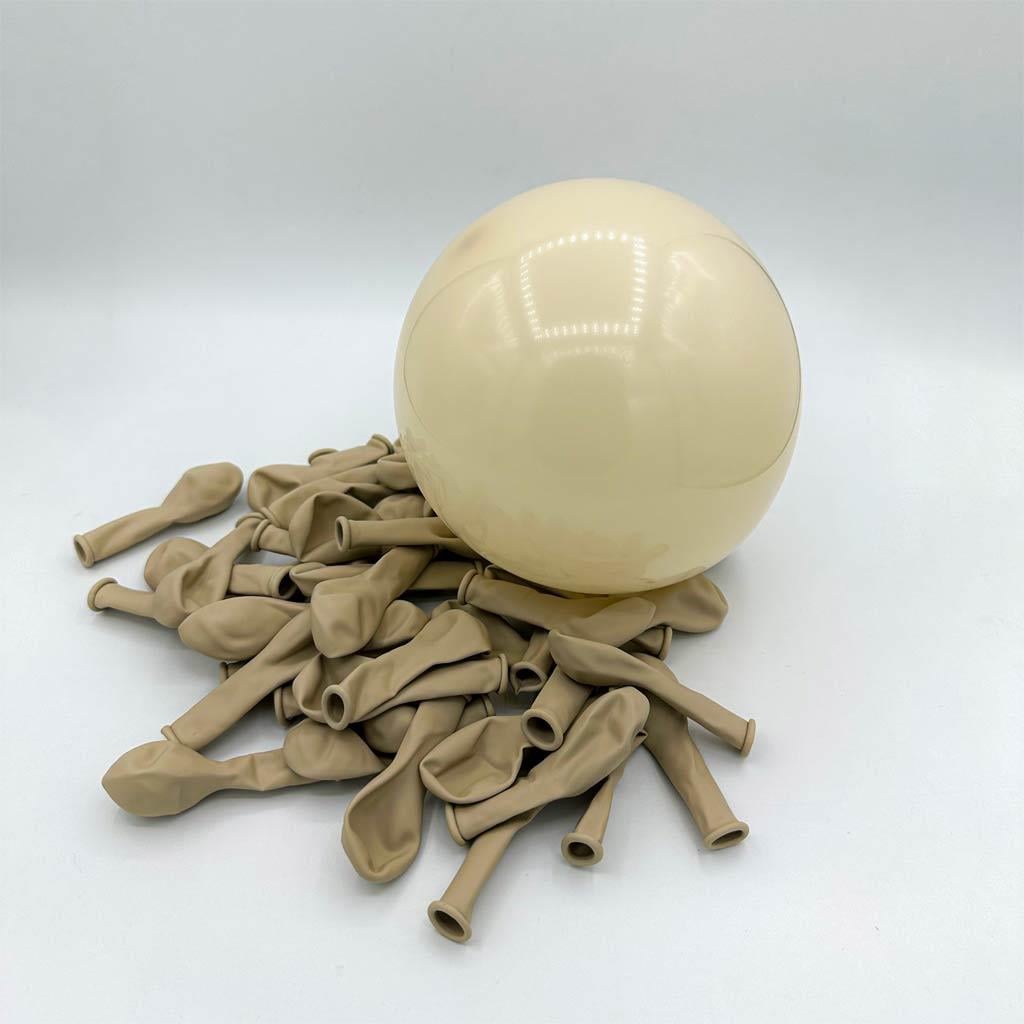KBK Market 5 inç Retro Balon Deniz Kumu 25 Adet ( küçük boy )