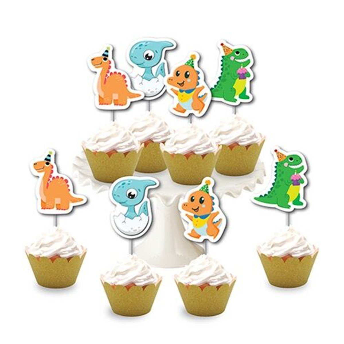 KBK Market 8'li Simli Eva Delux Kürdan Dinazor