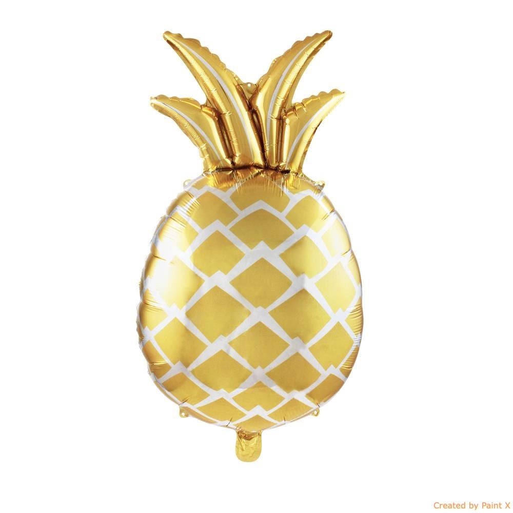 KBK Market Ananas Folyo Balon Altın 