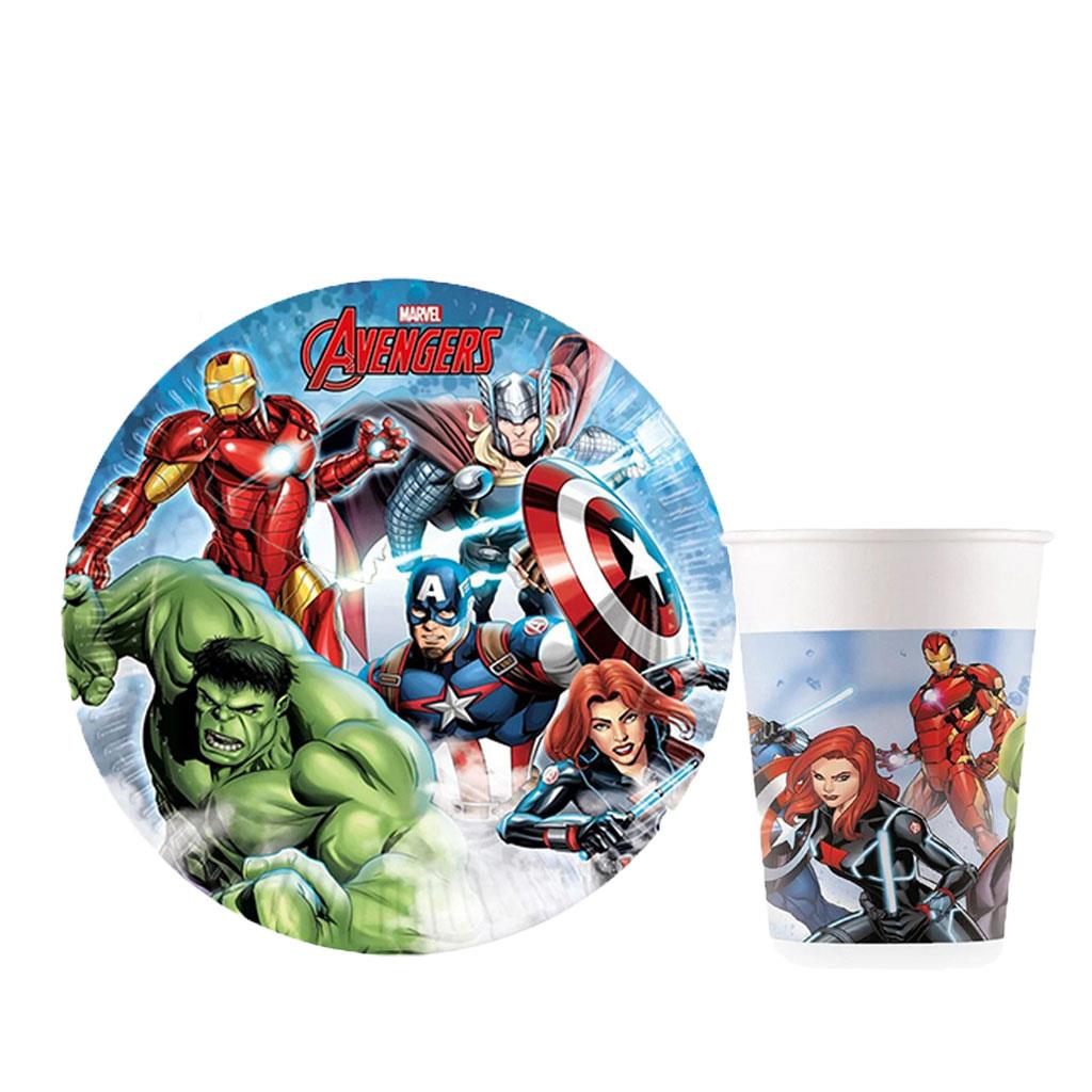 KBK Market  Avengers Tabak-Bardak 8'er Adet