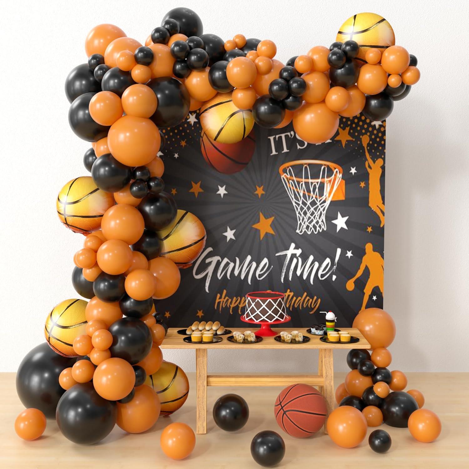 KBK Market Basketbol Temalı Balon Zinciri Seti 2