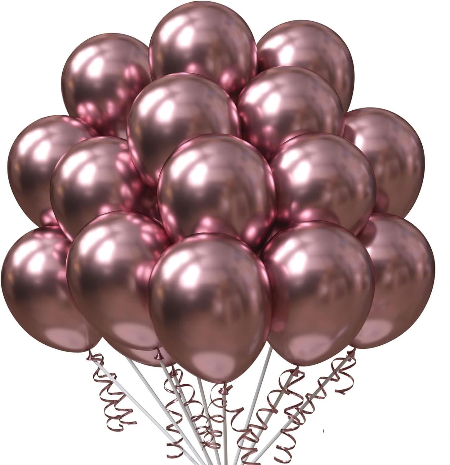 KBK Market Bordo Krom Balon 10 Adet 