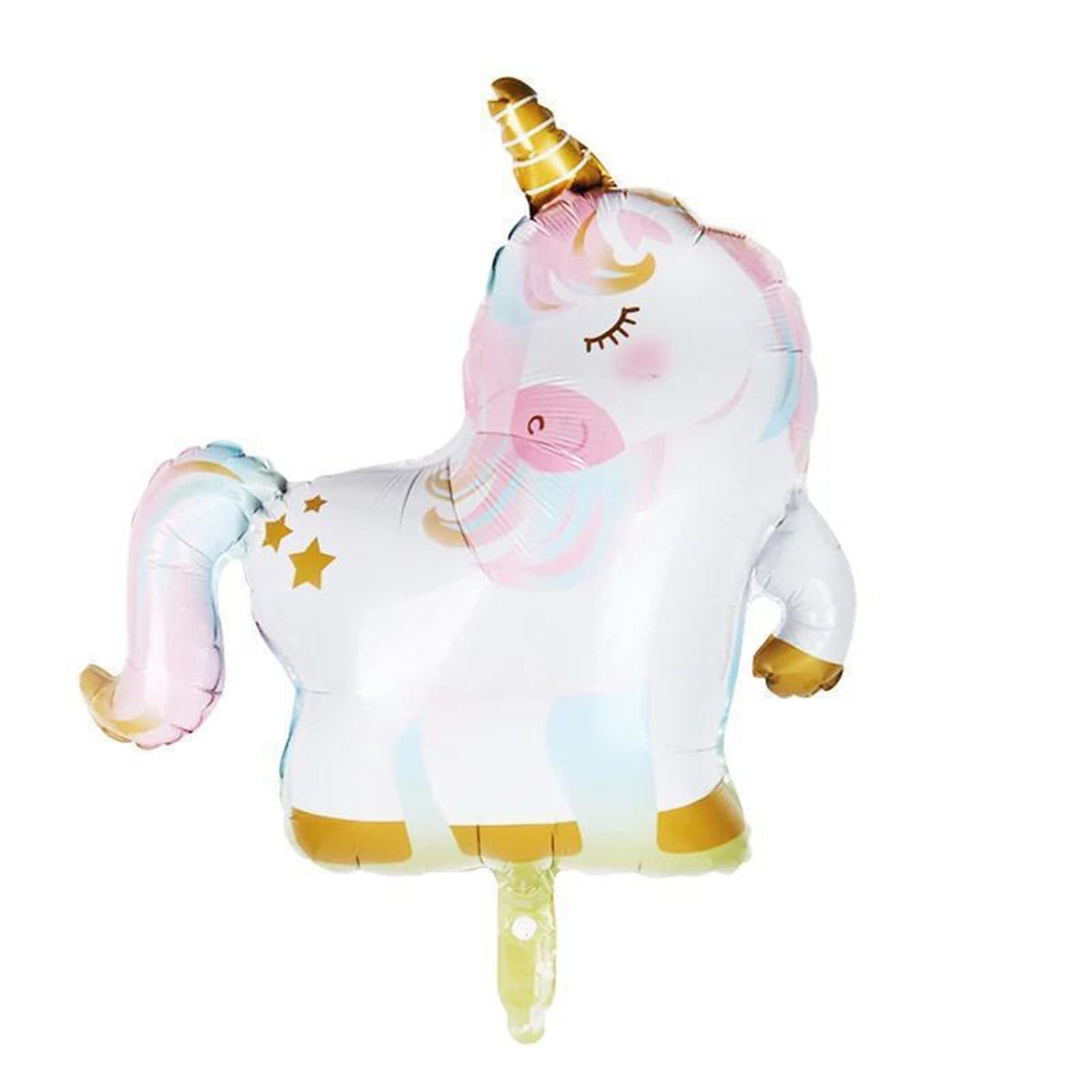 KBK Market Büyük Unicorn Temalı Folyo Balon 75x72 cm