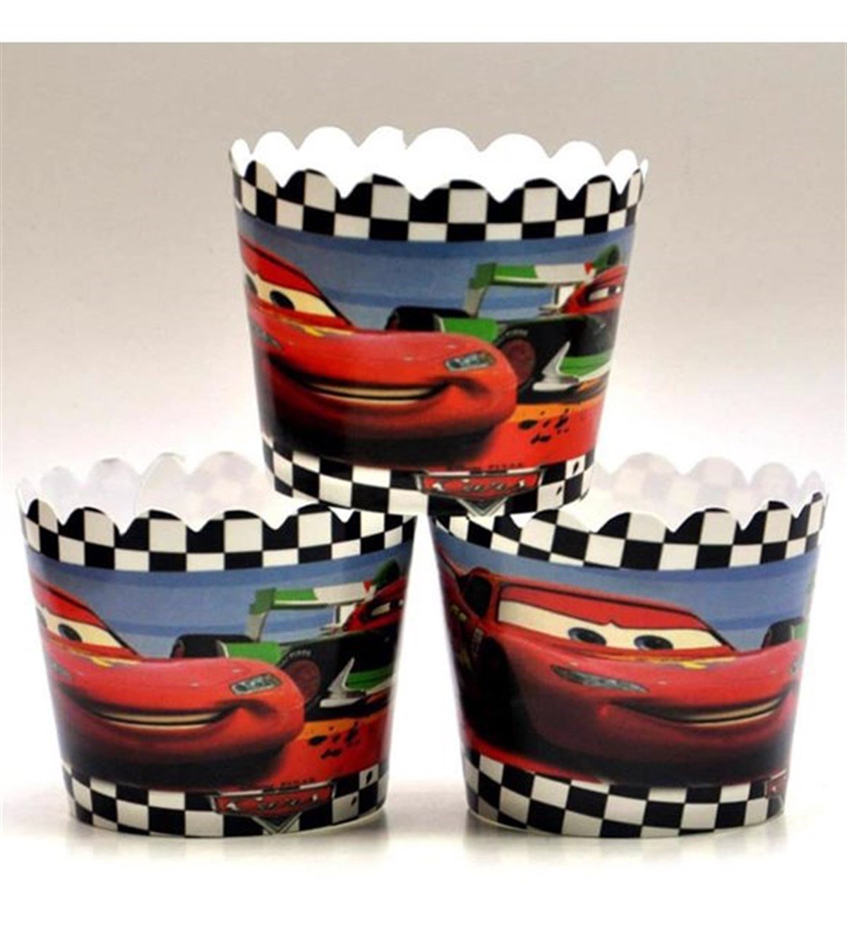 KBK Market Cars Cupcake Kağıdı