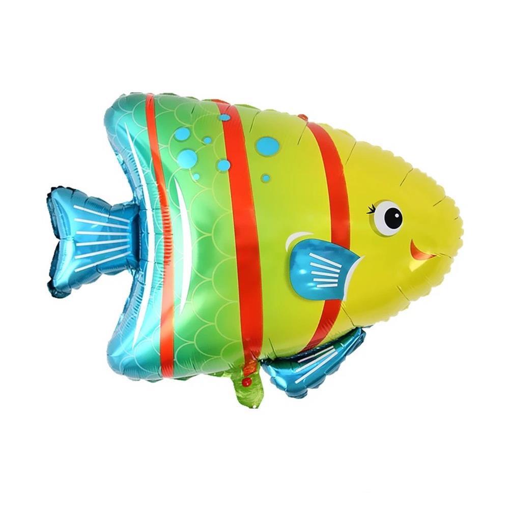 KBK Market Çizgili Balık Folyo Balon 75x60 cm