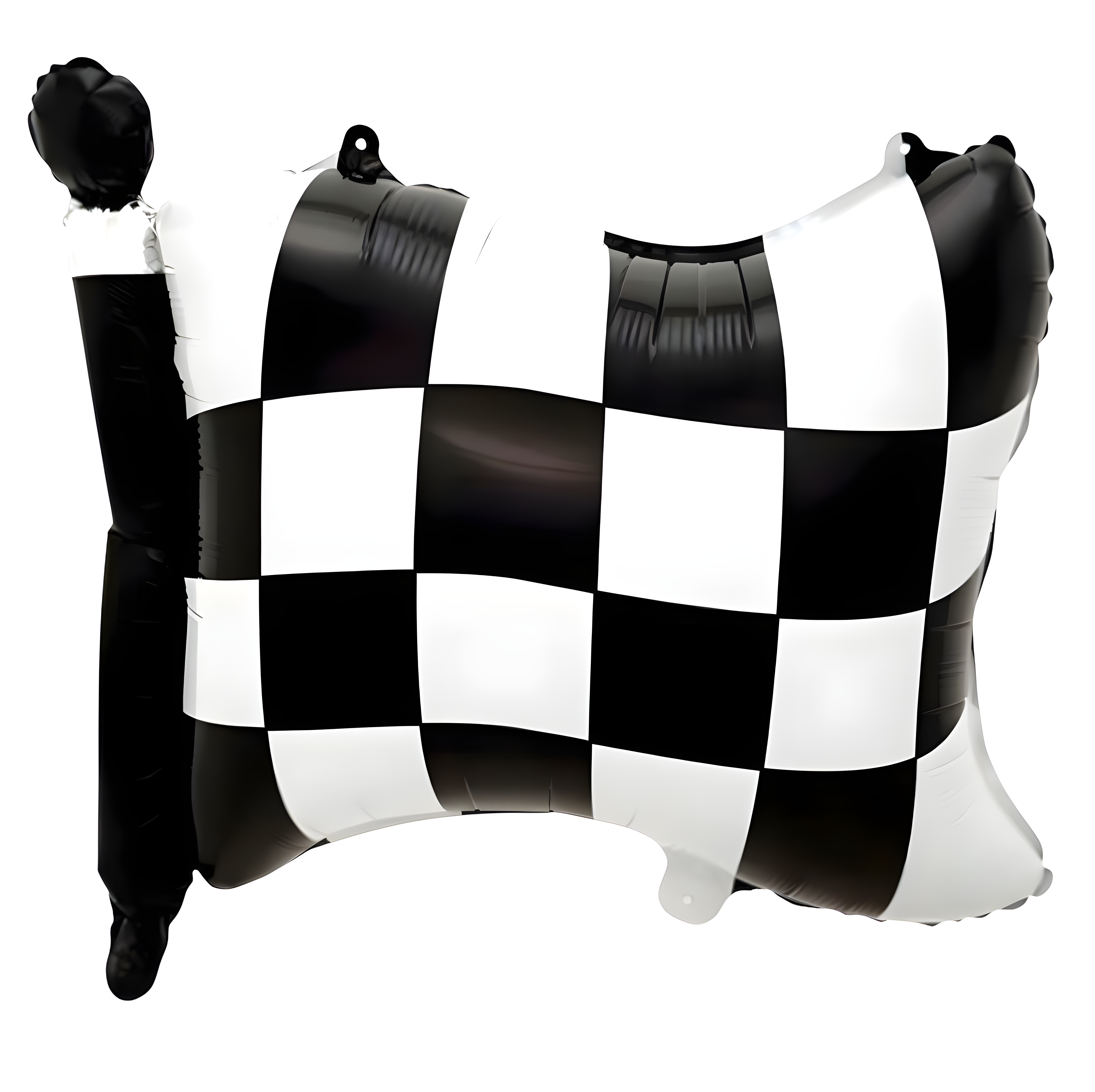 KBK Market Damalı Bayrak Folyo Balon  60 Cm