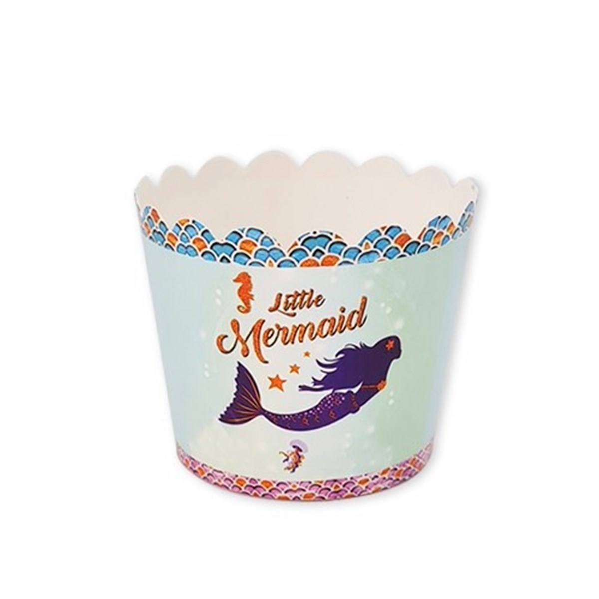 KBK Market Deniz Kızı Cupcake Kağıdı