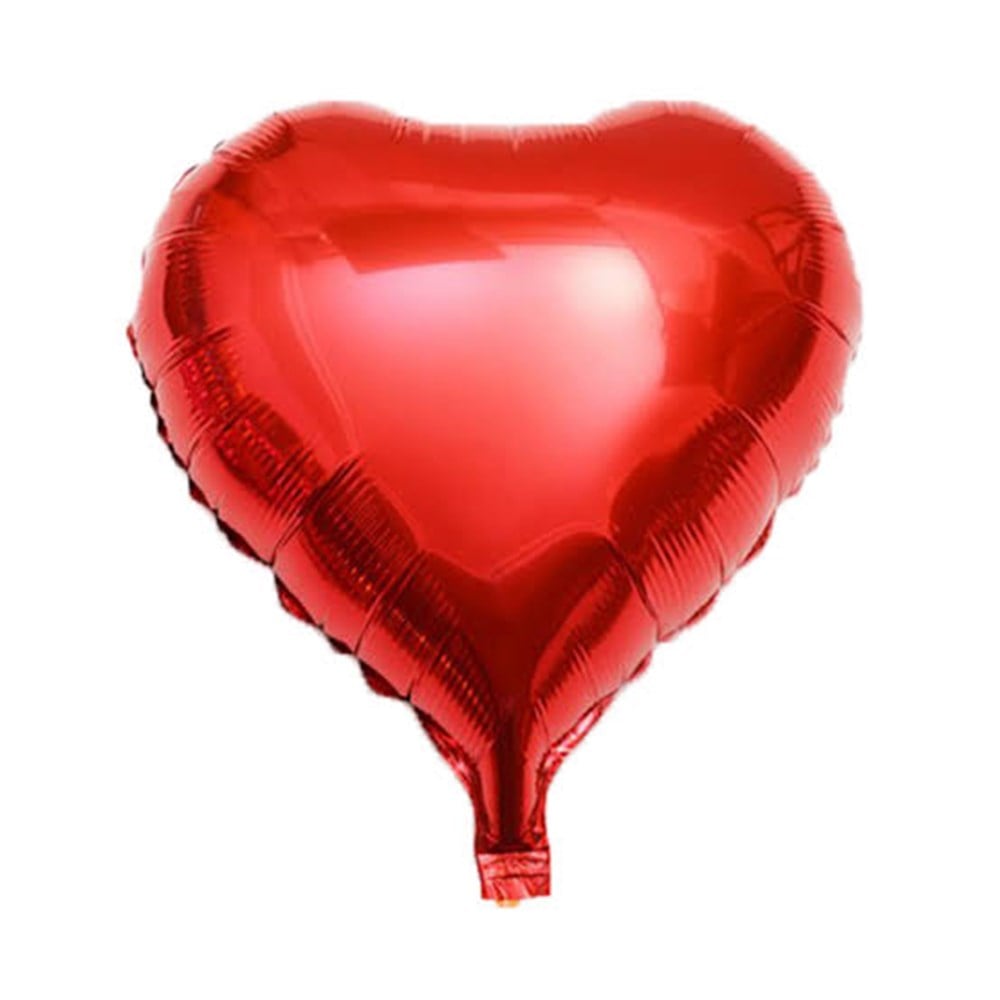 KBK Market Folyo Kalp Balon 45 cm  kırmızı