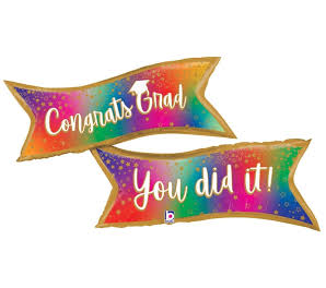 KBK Market Grabo Mezuniyet congrats Folyo Balon 125 cm
