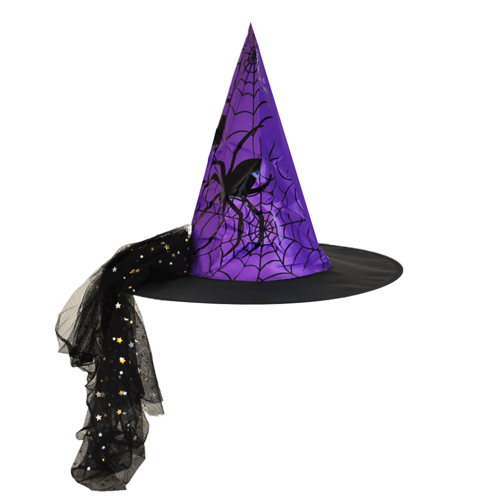 KBK Market Halloween Mor Cadı Şapkası