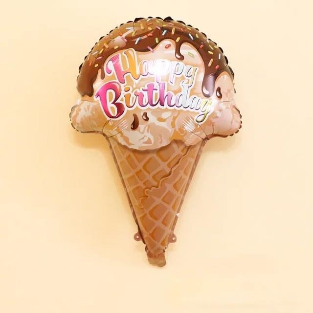 KBK Market Happy Birthday Dondurma Folyo Balon 95 cm