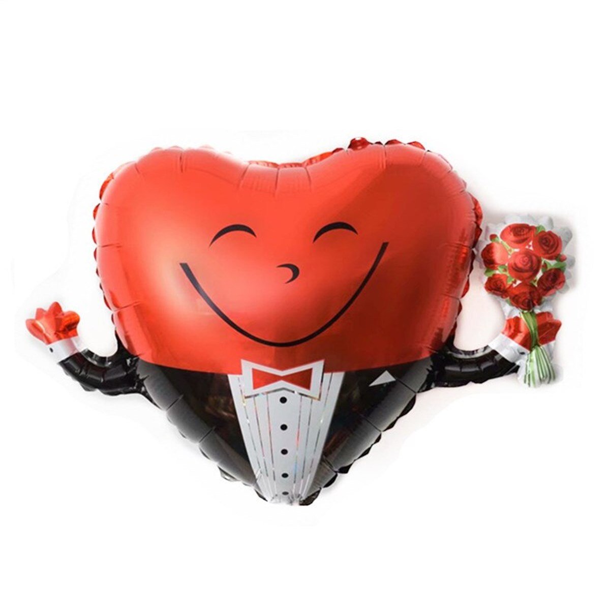 KBK Market Heart Blackboad Folyo Balon Seti