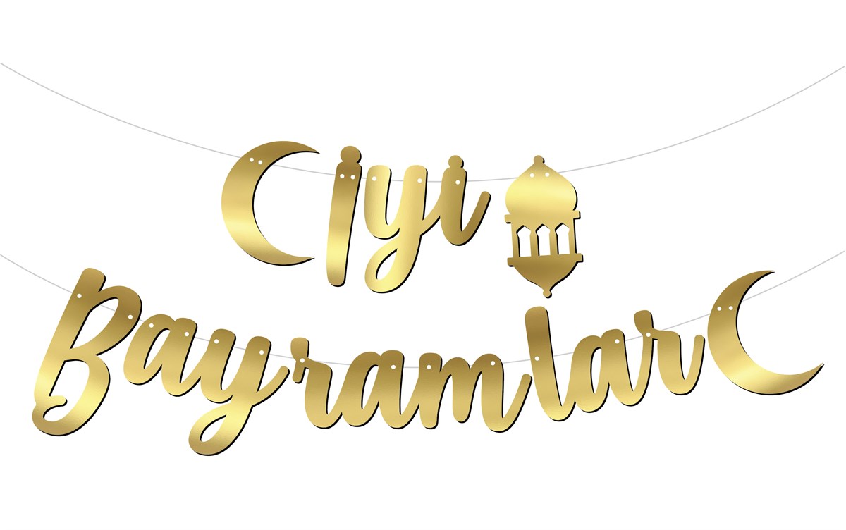 KBK Market İyi Bayramlar Kaligrafi Banner