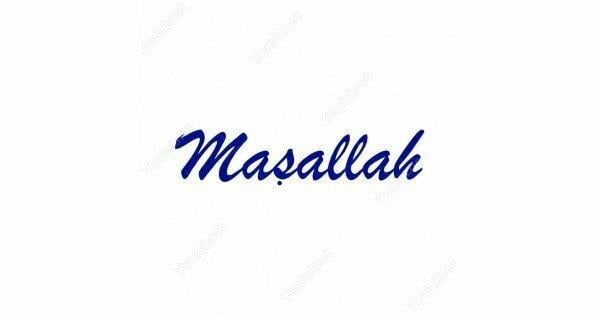 KBK Market Kaligrafi Banner Maşallah