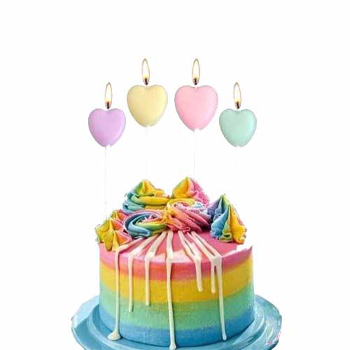 KBK Market Makaron Kalp Mum 4 Adet