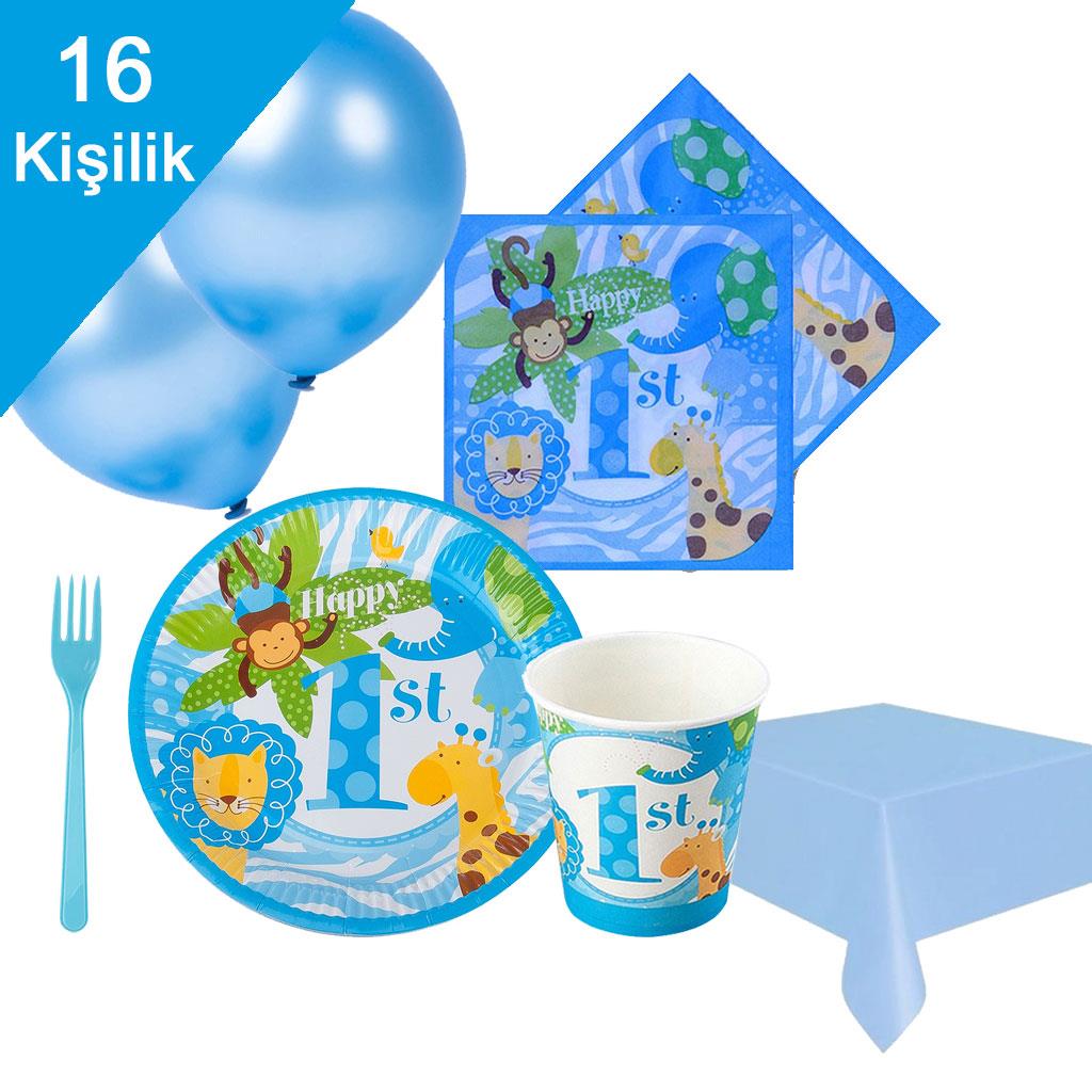 KBK Market Mavi Safari Kullan At Set 16 Kişilik
