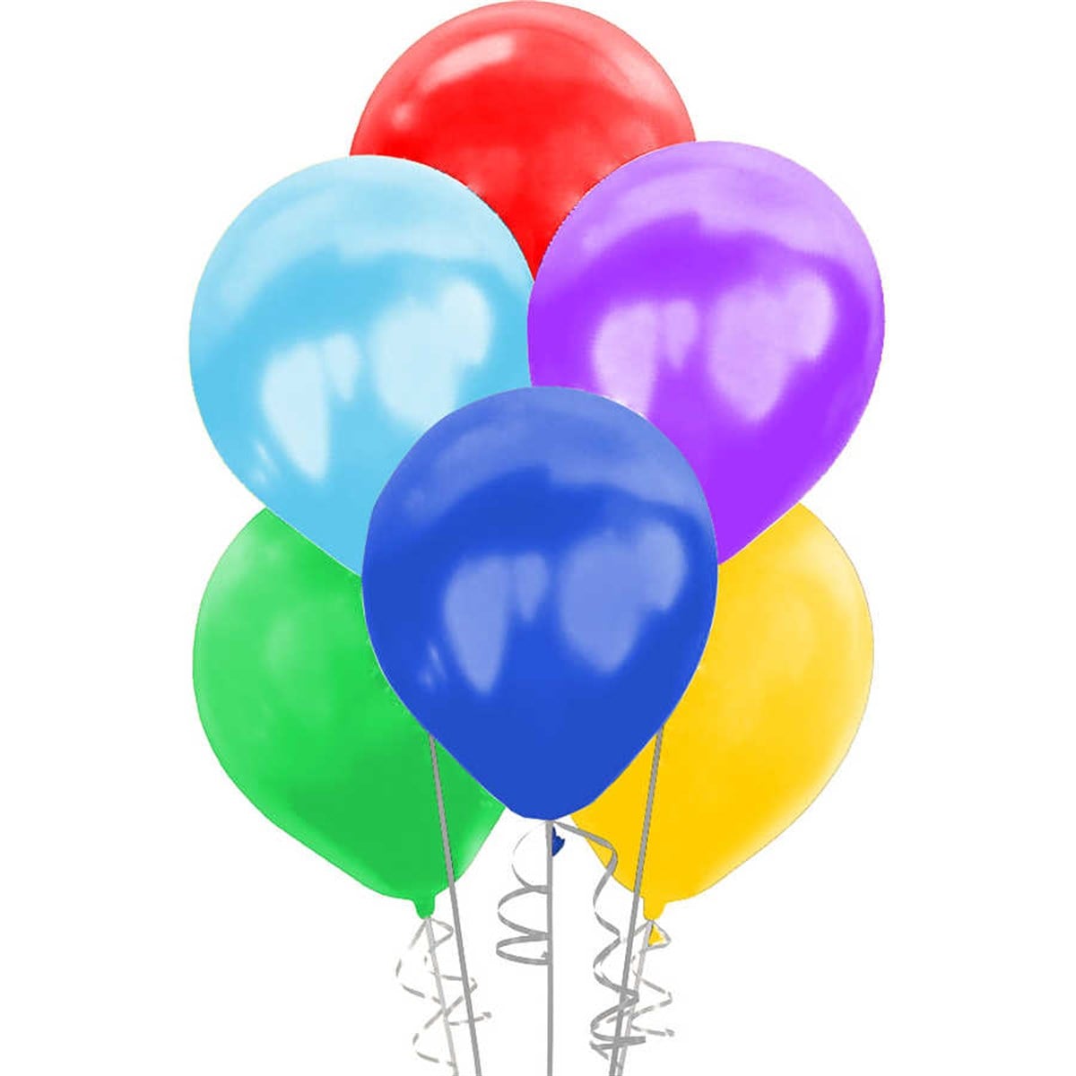 KBK Market Metalik Lateks Balon Karışık Renk 10 Adet