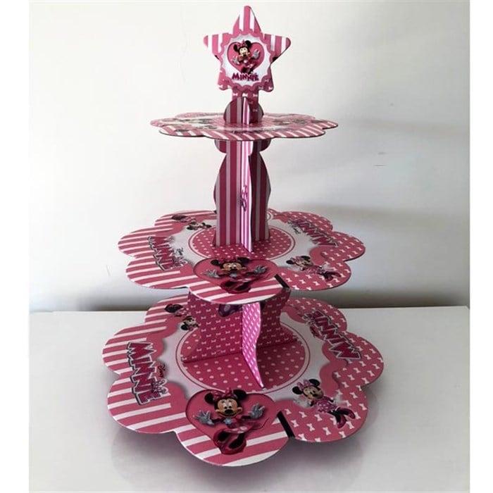 KBK Market Minnie Mouse Cupcake Standı
