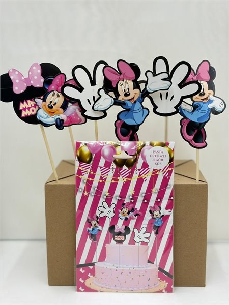 KBK Market Minnie Pasta Kürdanı 6'lı 