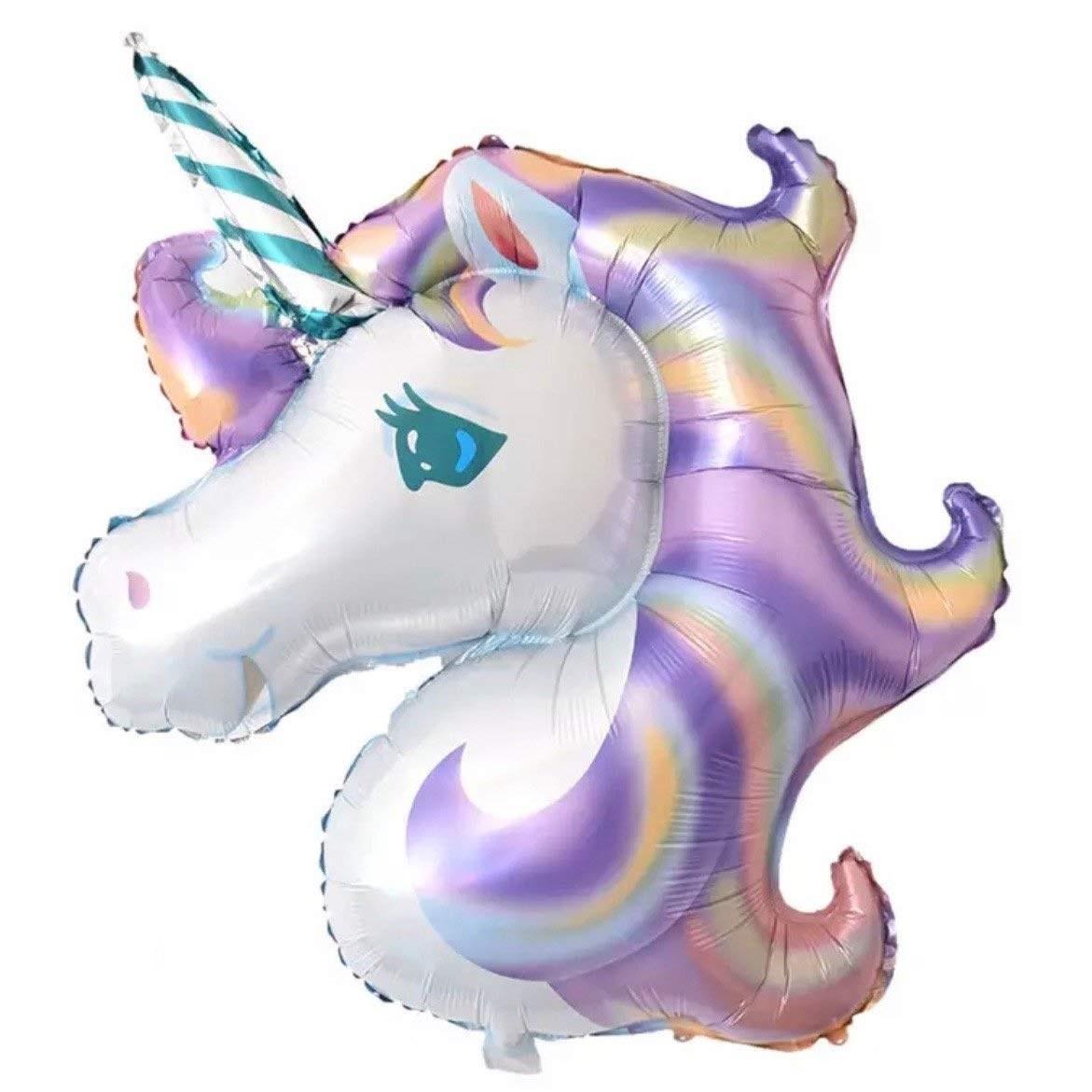 KBK Market Mor Renk Unicorn Temalı Folyo Balon 115 cm