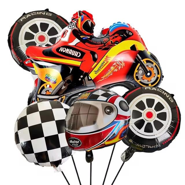 KBK Market Motorsiklet Temalı Folyo Balon Seti