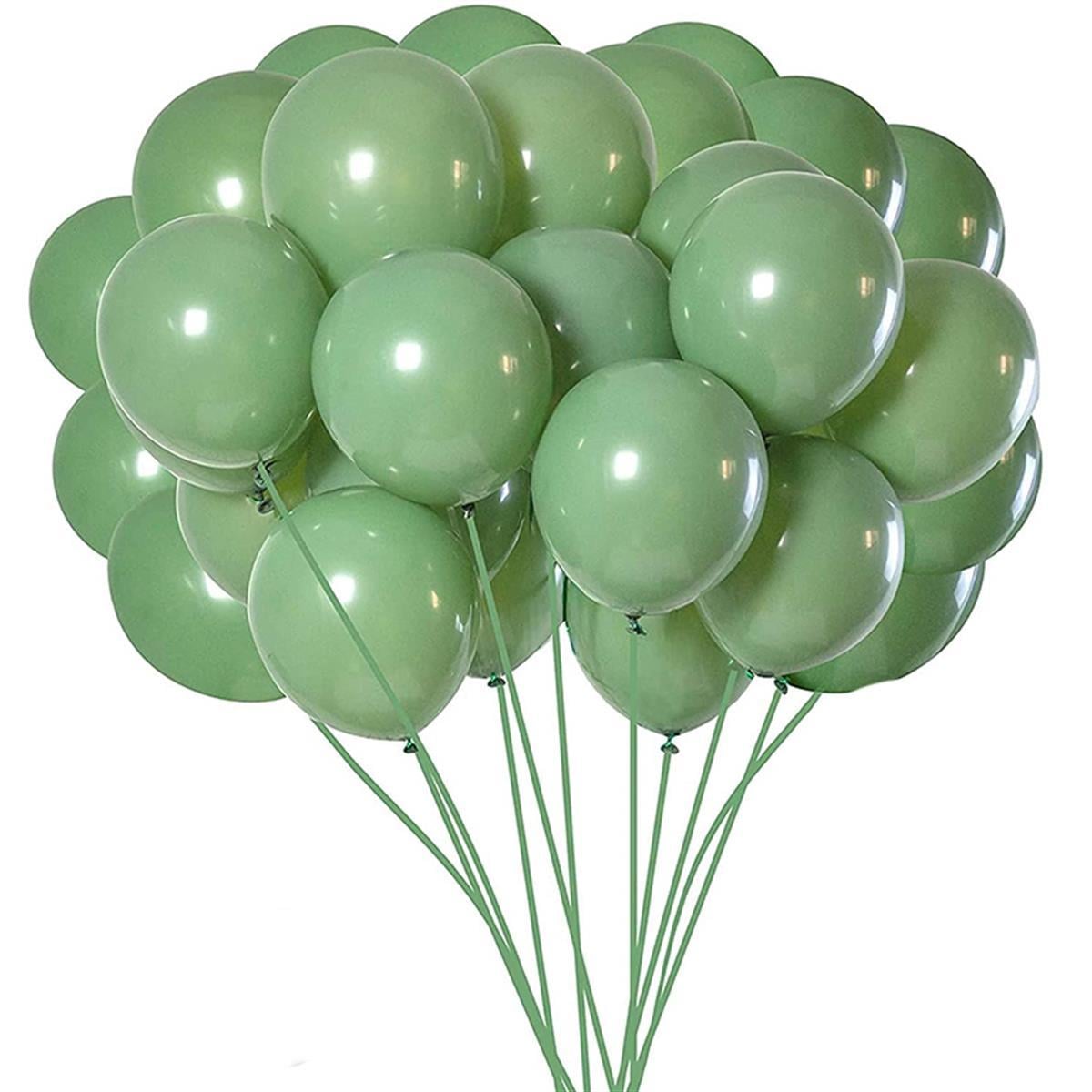 KBK Market Okaliptus Rengi Balon  Lateks 25 Adet
