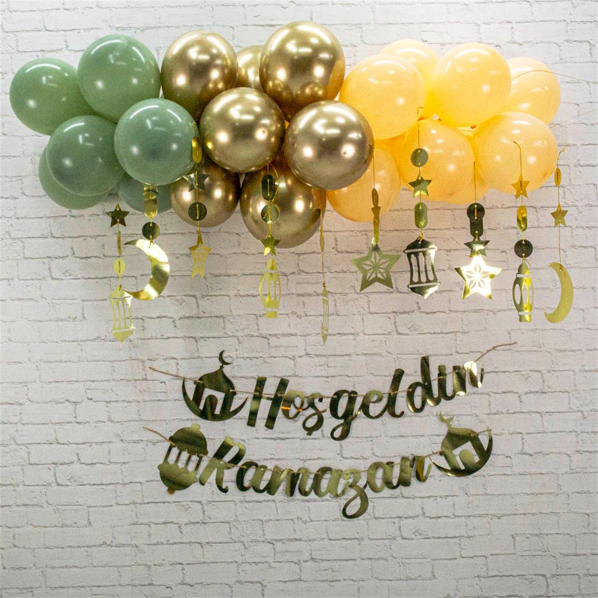 KBK Market Özel Seri Krom Balonlu Ramazan Set 2