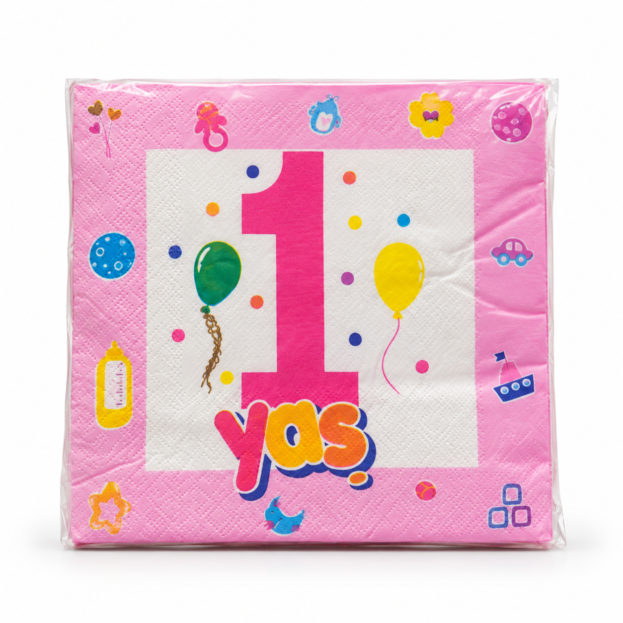 KBK Market Pembe 1 Yaş Peçete 16 Adet