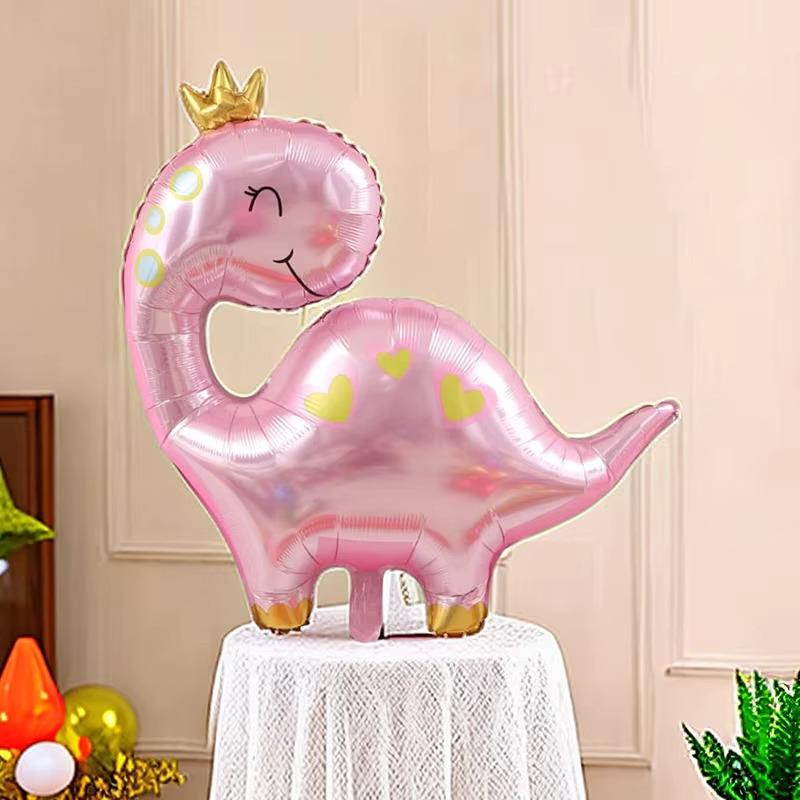 KBK Market Pembe Dinazor Folyo Balon 96x67 cm