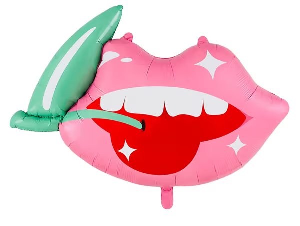 KBK Market Pembe Dudak Folyo Balon 55cm