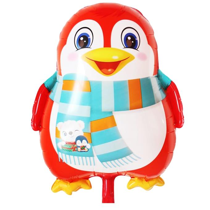 KBK Market Penguen Folyo Balon Kırmızı