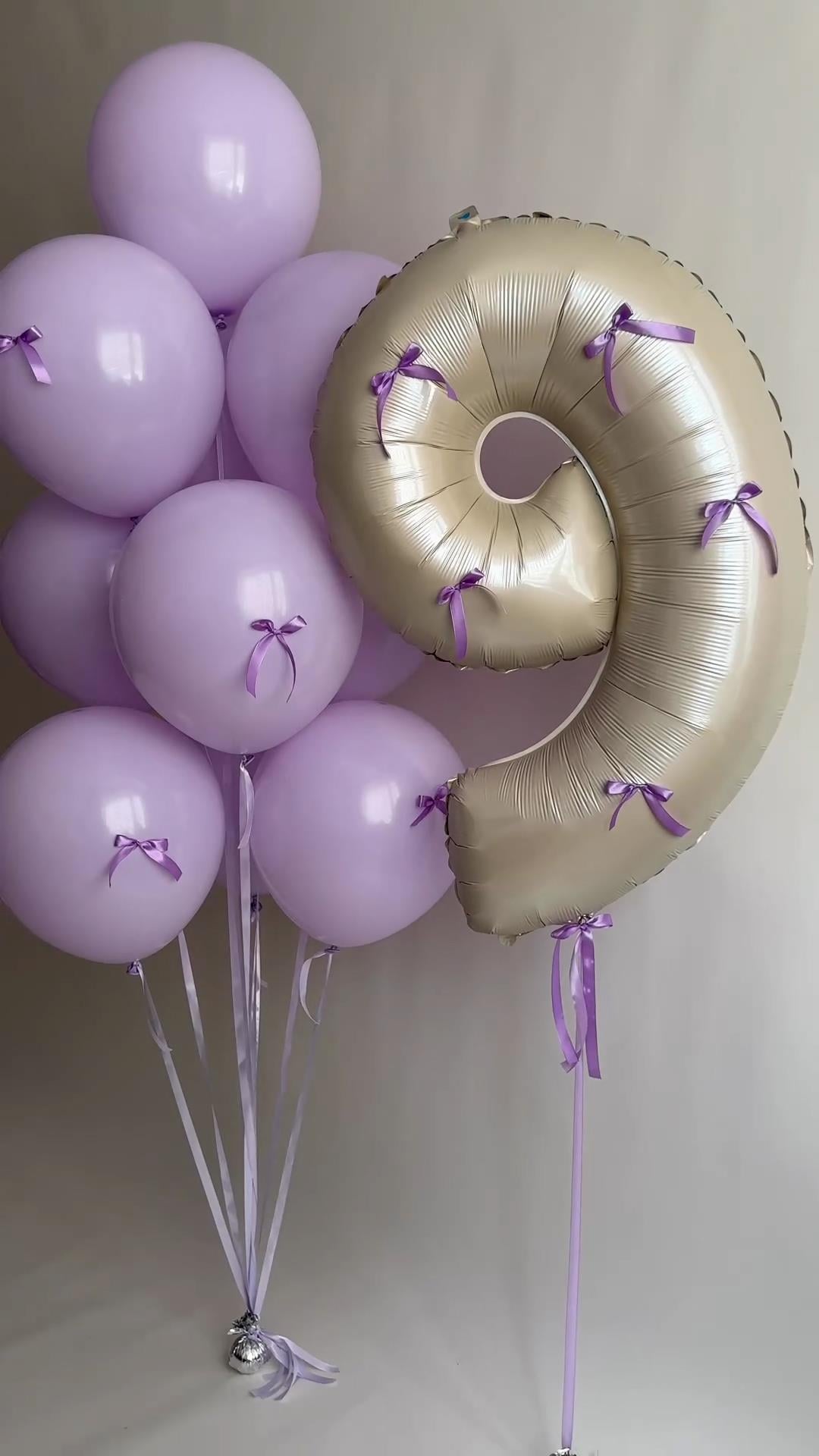 KBK Market Retro Çöl Kumu Rakam Balonlu Balon Seti 