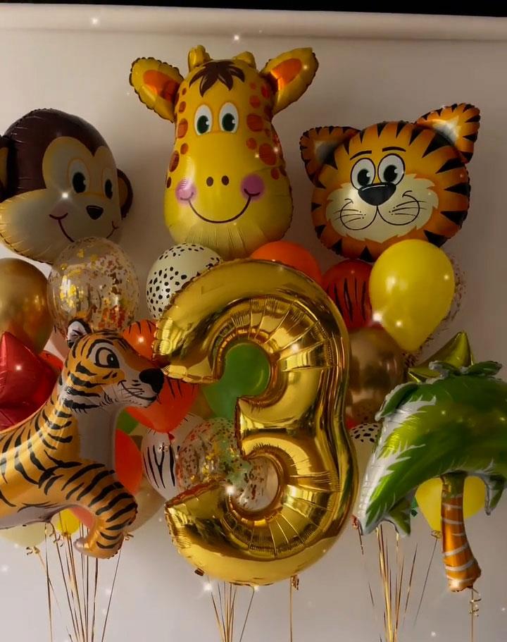 KBK Market Safari Balon Seti