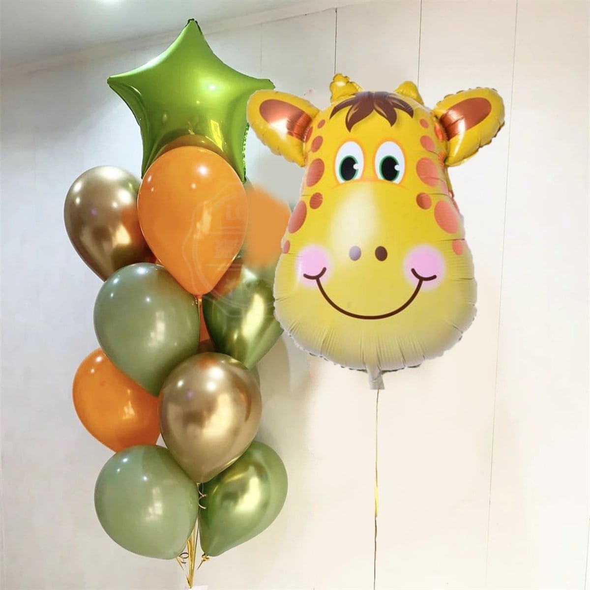 KBK Market Safari Balon Seti Zürafa