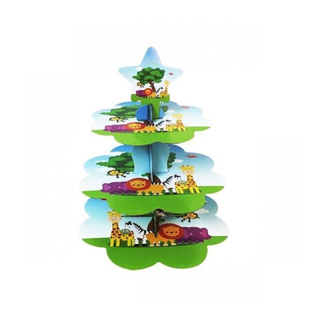 KBK Market Safari Cupcake Standı