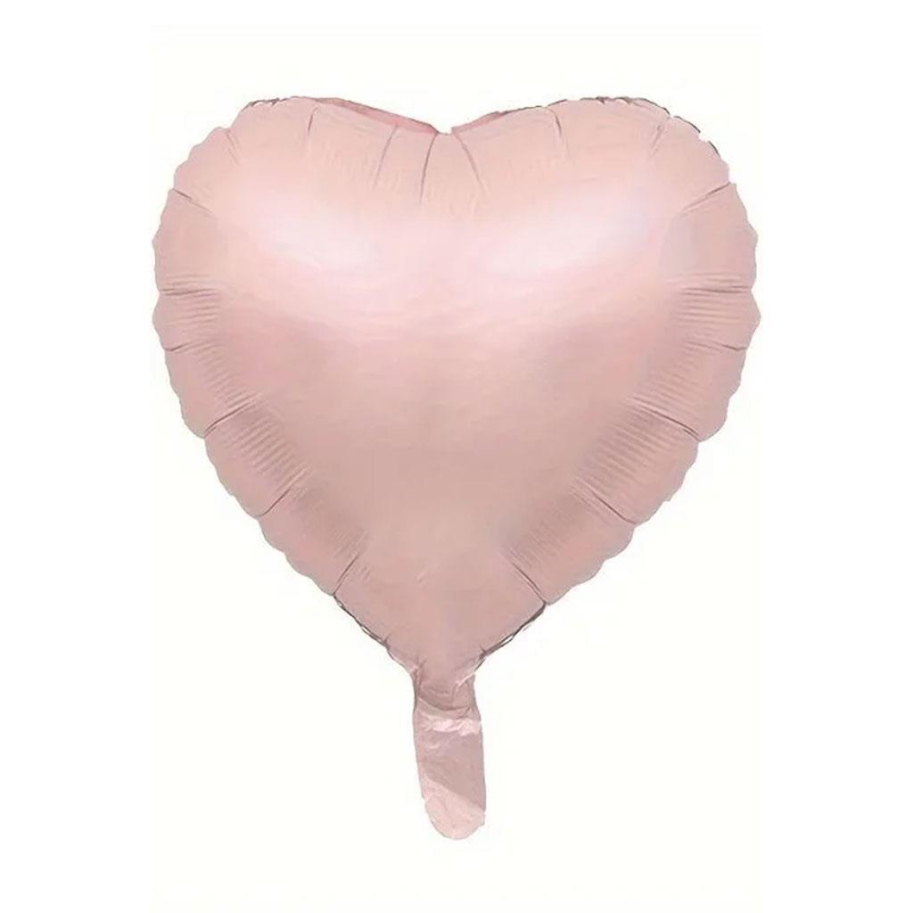 KBK Market Saten Retro Kalp Folyo Balon 45 cm 