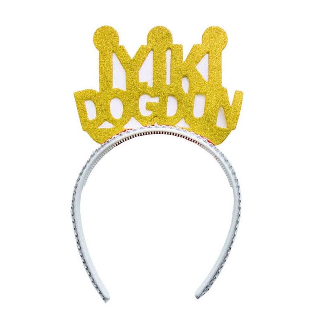 KBK Market Simli Evadan İyiki Doğdun Taç Altın