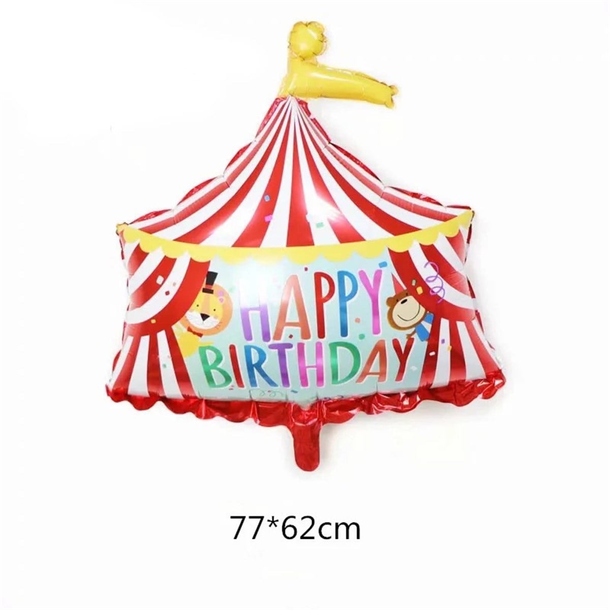 KBK Market Sirk Temalı Folyo Balon 77 x 62 cm