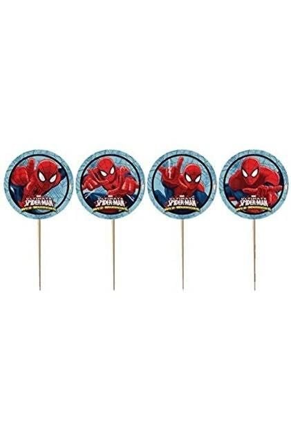 KBK Market Spiderman Pasta Kürdanı 10'lu