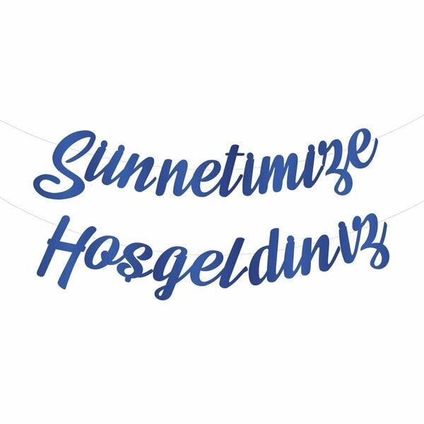KBK Market Sünnetimize Hoşgeldiniz Kaligrafi