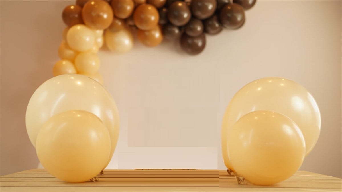 KBK Market Sütlü Kahve Balon Lateks 10 Adet