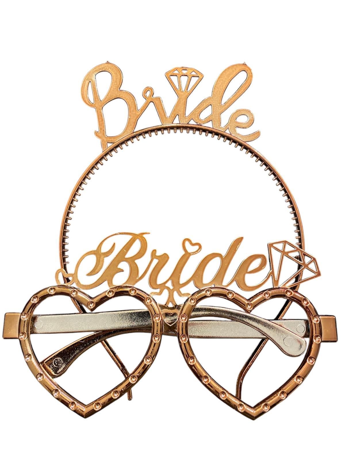 KBK Market Taç Gözlük Set Mika Bride Rosegold