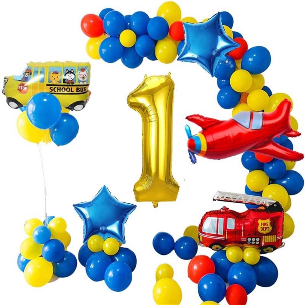 KBK Market Taşıtlar Temalı Balon Zincirli Set